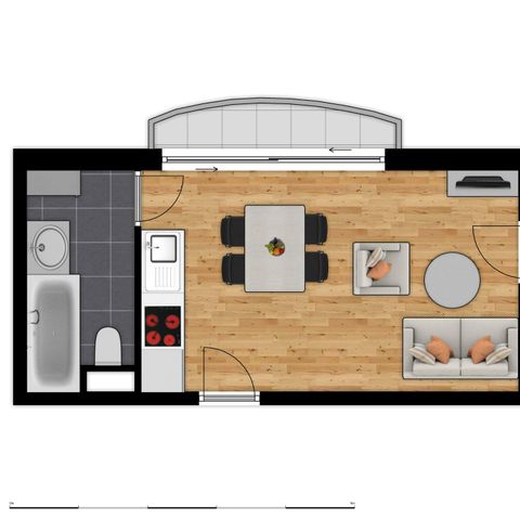 Appartement 2 personen - Suite