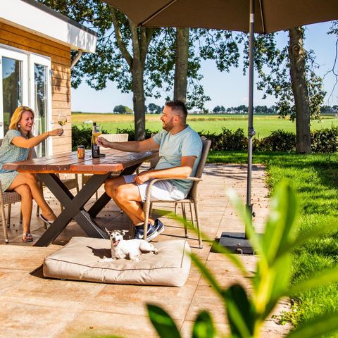 VAKANTIEHUIS 4 personen - Schaelsbergerbosch - 2 Badkamers, Sfeerhaard & Tuinhuis