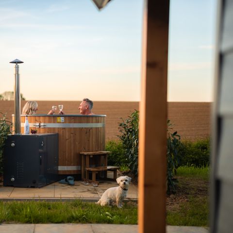 Tiny House 4 personen - Berg Lodge - Hottub