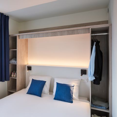 Appartement 4 personen - Comfort Suite Balkon  | 2 slaapkamers - 1 dubbel bed - 1 stapelbed