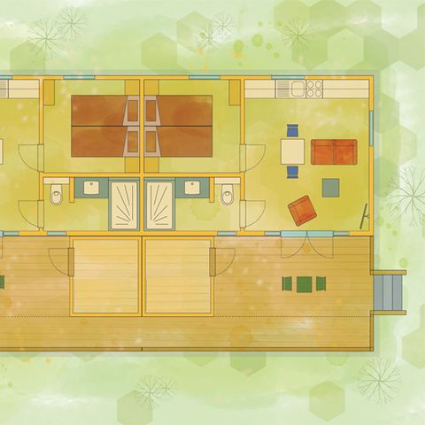 Chalet 2 personen - Forel
