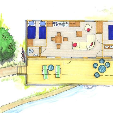 Chalet 4 personen - Zalm