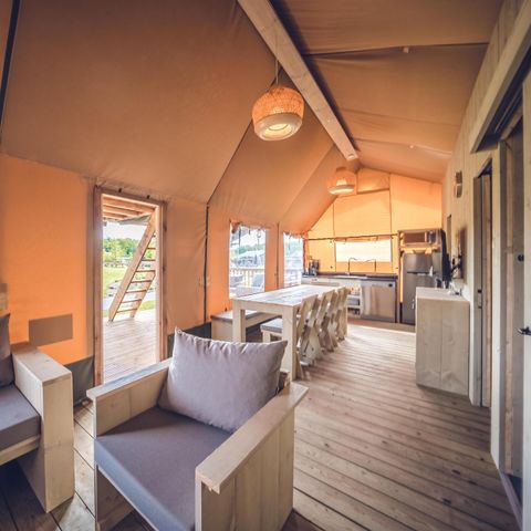 Tent 8 personen - Safaritent Edelhert