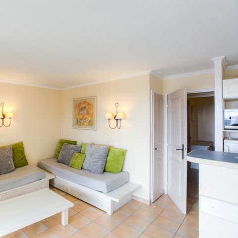 Appartement 6 personen - - 1 bedroom + 1 sleeping alcove - Terrace or balcony - Sea view