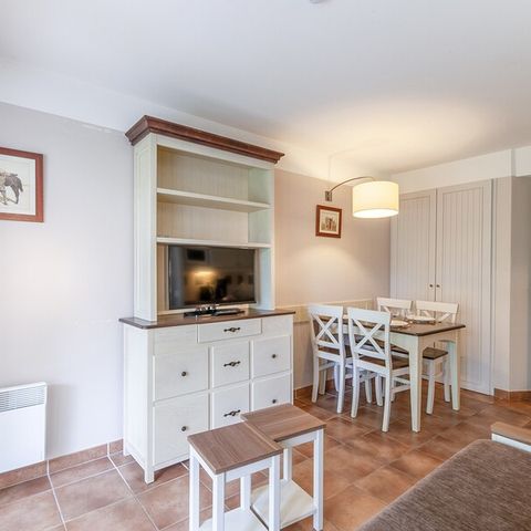 Studio 3 personen - 1 sleeping - Alcove - Terrace or balcony - Garden Level - Quartier de Hameau district
