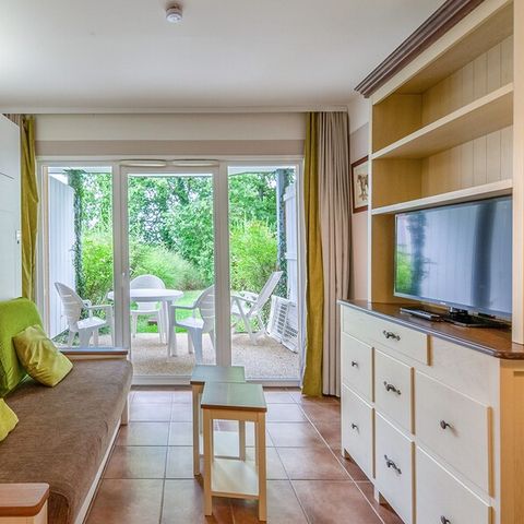 Studio 3 personen - 1 sleeping - Alcove - Terrace or balcony - Garden Level - Quartier de Hameau district
