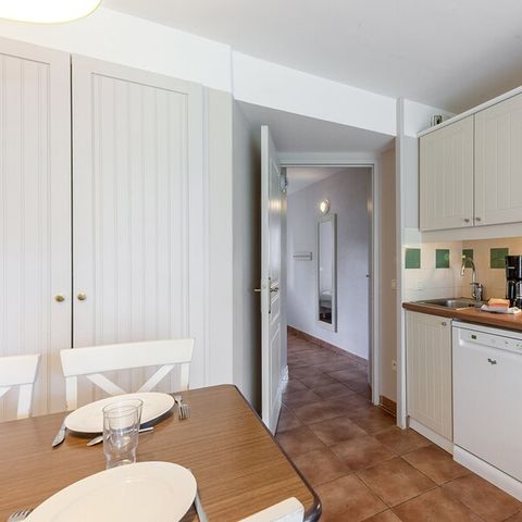 Studio 3 personen - 1 sleeping - Alcove - Terrace or balcony - Garden Level - Quartier de Hameau district