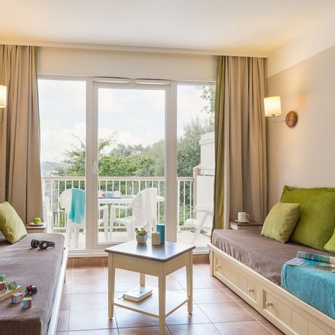 Appartement 6 personen - 1 bedrooms - 1 sleeping - Alcove - Duplex - Terrace or balcony - Quartier de Hameau district