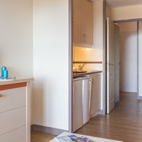 Studio 4 personen - 1 sleeping - Alcove - Terrace - Sea view