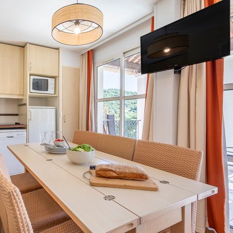 Appartement 6 personen - 1 bedroom - 1 sleeping - Alcove - Terrace