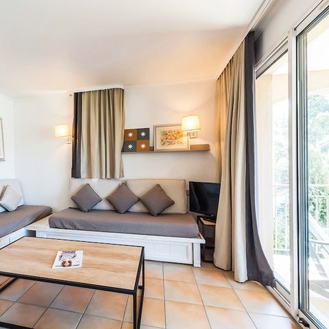 Appartement 6 personen - - 1 bedroom + 1 sleeping alcove - Balcony - Lake District