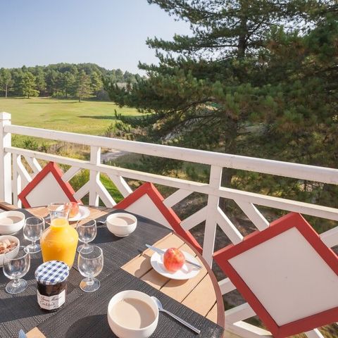 Appartement 4 personen - 1 bedroom - Terrace or balcony