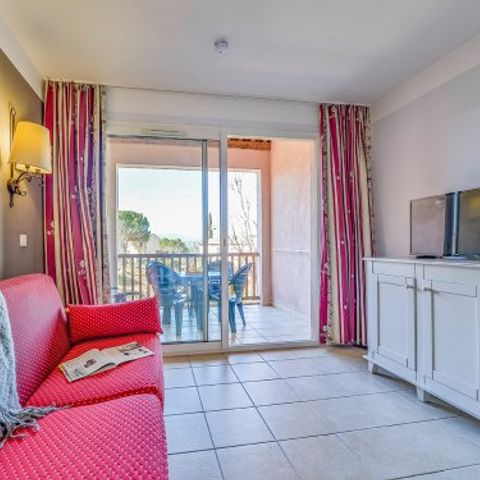 Studio 4 personen - Appartement 4 personen - 1 slaapkamer - Terras of balkon - ongeveer 35 m² (RUL24)