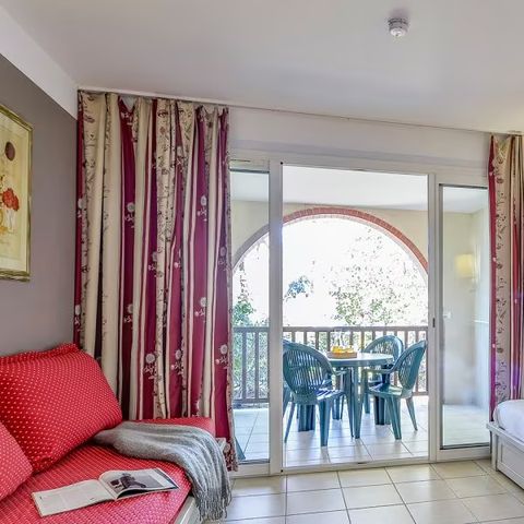 Studio 4 personen - 1 sleeping - Alcove - Terrace or balcony