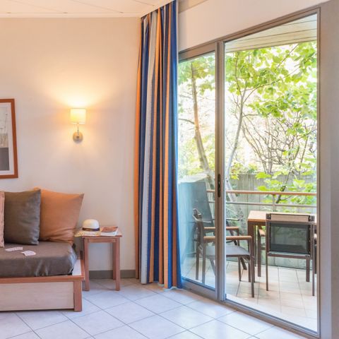 Appartement 4 personen - - 1 bedroom - Terrace or balcony