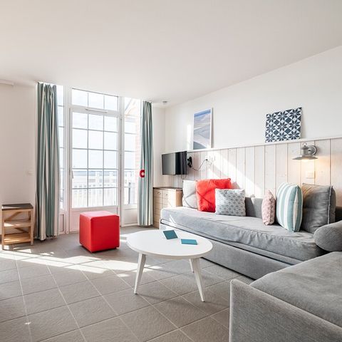Appartement 7 personen - - 2 bedrooms + 1 sleeping alcove - Duplex - Sea view - Exceptional