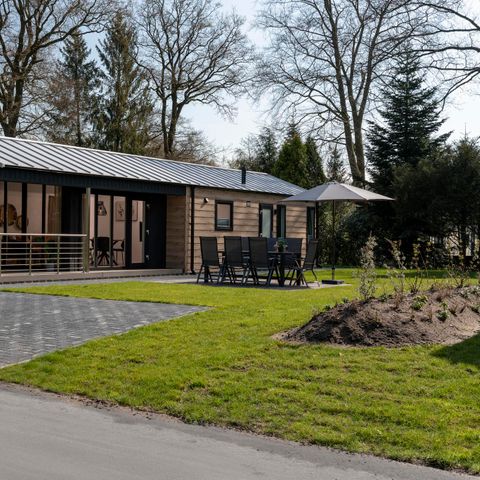 Lodge 4 personen - Terras