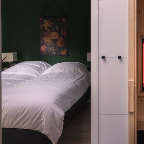 LODGE 5 personen - Kubus Lodge met sauna