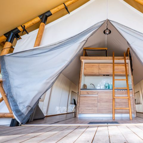 Safaritent 6 personen - Glampingtent Beachfront Luxe