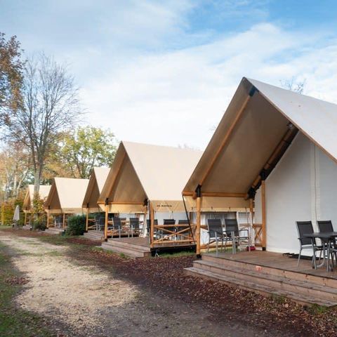 Lodge 6 personen - Kiezel Lodge XL 6