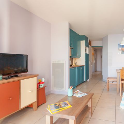 Appartement 3 personen - - 1 bedroom - Terrace or balcony - Sea view