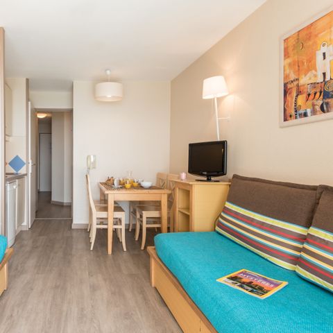Studio 5 personen - 1 sleeping - Alcove - Terrace or balcony