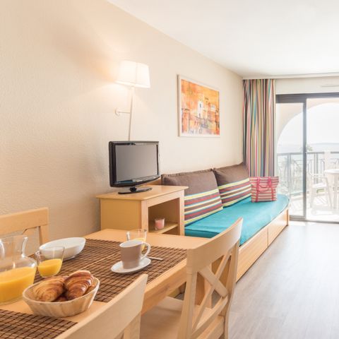 Studio 5 personen - 1 sleeping - Alcove - Sea view - Terrace or balcony