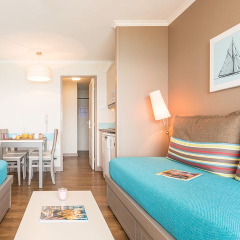Studio 5 personen - 1 sleeping - Alcove - Sea view - Terrace or balcony