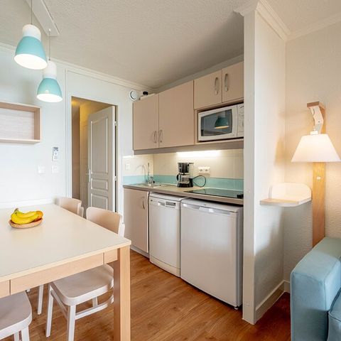 Studio 4 personen - 1 sleeping - Alcove - Air-conditioned - Terrace or balcony