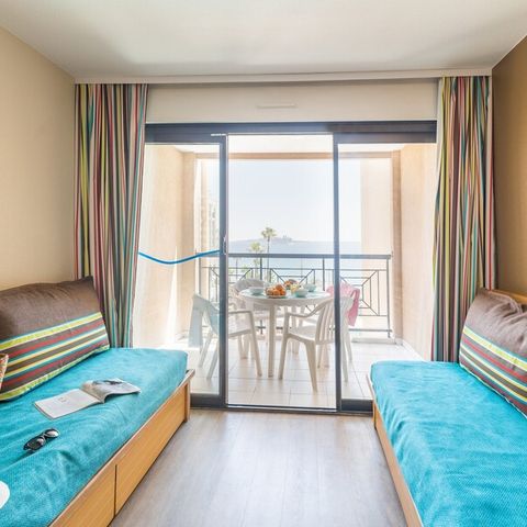 Studio 5 personen - 1 sleeping - Alcove - Sea view - Terrace or balcony