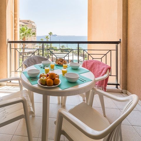 Studio 5 personen - 1 sleeping - Alcove - Sea view - Terrace or balcony
