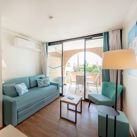 Appartement 4 personen - 1 bedroom - Air-conditioned - Terrace or balcony