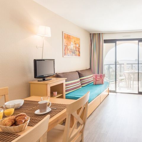 Appartement 5 personen - 1 bedroom - Terrace or balcony