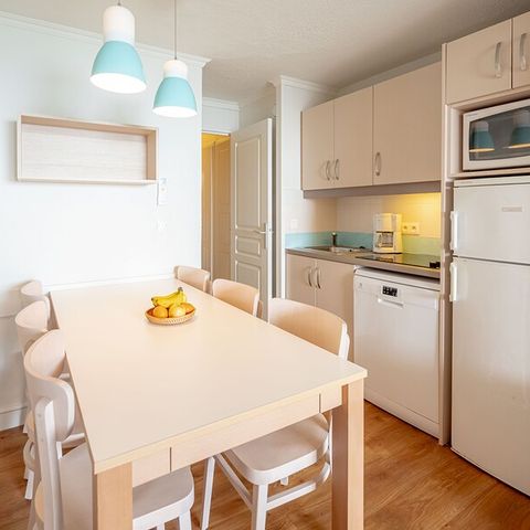 Appartement 6 personen - 1 bedroom - 1 sleeping - Alcove - Sea view - Air-conditioned - Terrace or balcony