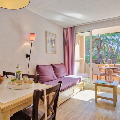 Appartement 4 personen - - 1 bedroom - Terrace or Balcony - Garden view