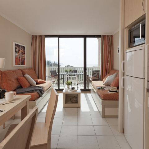 Appartement 5 personen - - 1 bedroom - Terrace or balcony