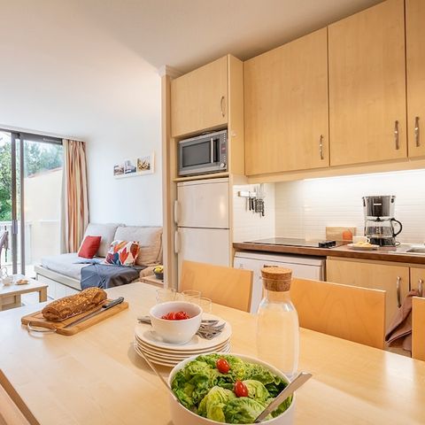 Appartement 7 personen - - 1 bedroom + 1 sleeping alcove - Terrace or balcony