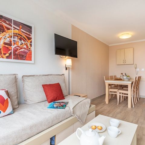 Appartement 7 personen - - 1 bedroom + 1 sleeping alcove - Terrace or balcony - Seaview - South facing