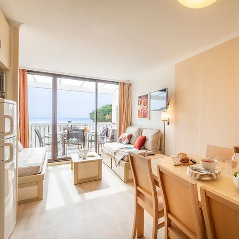 Appartement 7 personen - - 1 bedroom + 1 sleeping alcove - Terrace or balcony - Seaview - South facing