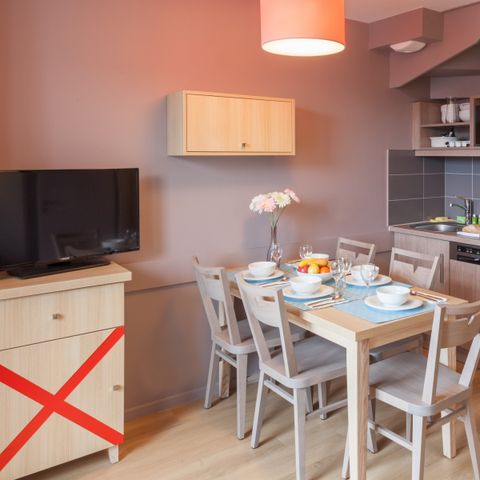 Appartement 4 personen - - 1 bedroom - Duplex