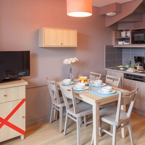 Appartement 5 personen - 2 bedroom - Duplex