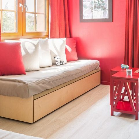 Appartement 6 personen - - 1 bedroom + 1 sleeping alcove - Garden view