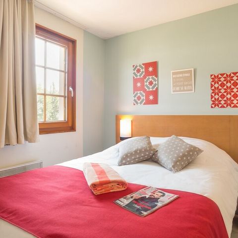 Appartement 6 personen - - 1 bedroom + 1 sleeping alcove - Garden view