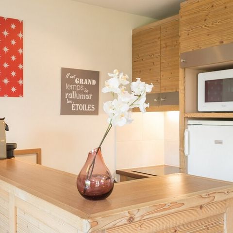 Appartement 6 personen - - 1 bedroom + 1 sleeping alcove - Garden view