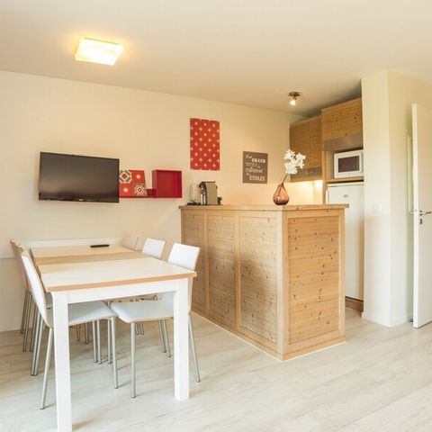 Appartement 6 personen - 1 bedroom - 1 sleeping - Alcove - Garden view
