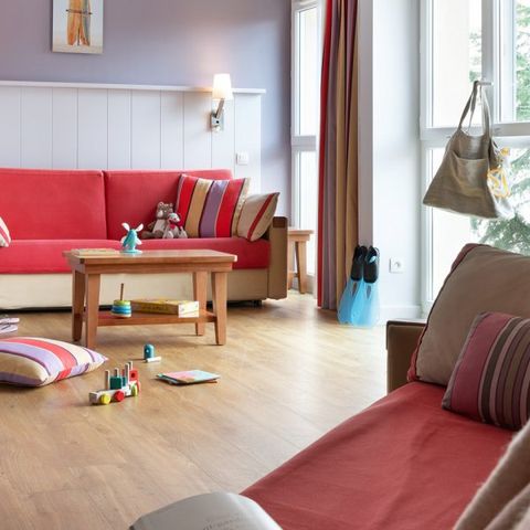 Appartement 6 personen - - 1 bedroom + 1 sleeping  alcove - Garden view
