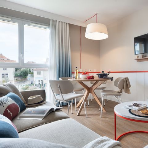 Appartement 4 personen - 1 bedroom - Garden view