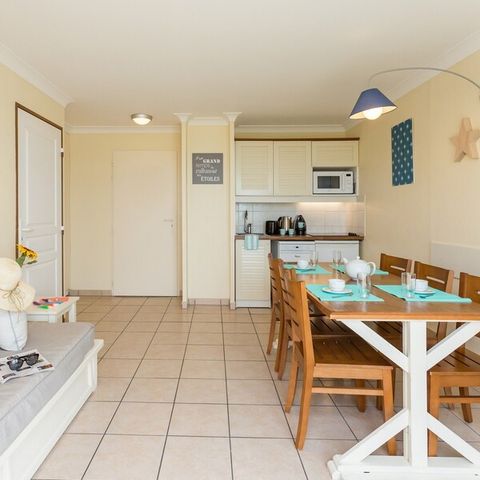 Appartement 6 personen - 2 bedrooms - Balcony - Sea view