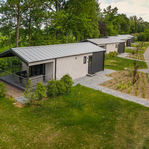 Bungalow 2 personen - Terras Lodge met sauna en hottub