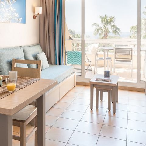 Studio 4 personen - 1 sleeping - Alcove - Terrace or Balcony